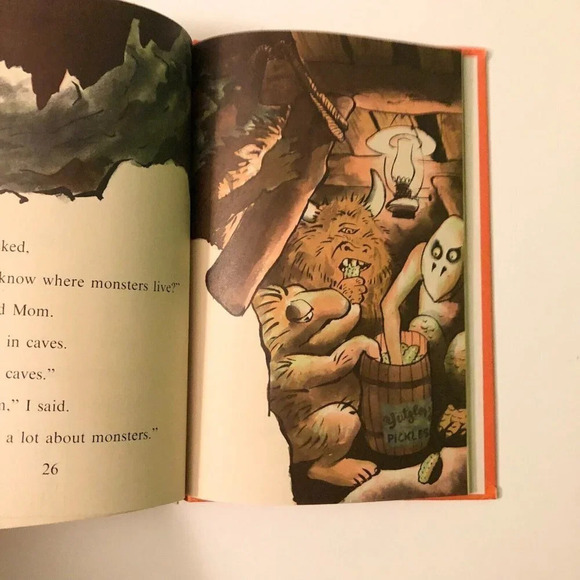 Vtg 1981 No More Monsters For Me An I Can Read Book by Peggy Parish HC - Picture 12 of 15